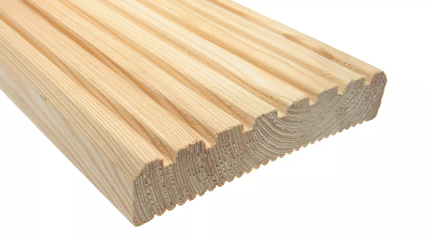 SALE Terrassendiele sib. Lärche 27x143mm, Länge 4,00m, grob/fein, A/B-Sort.  