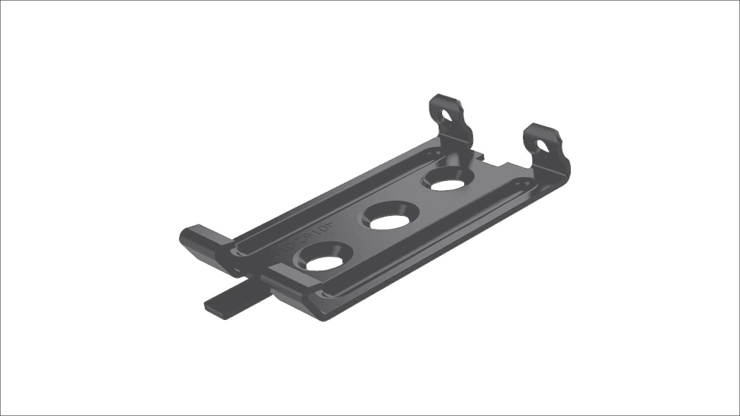 Megawood Klammer für Rhombusleisten 20,5x81mm, 30 Stück, Edelstahl geschwärzt